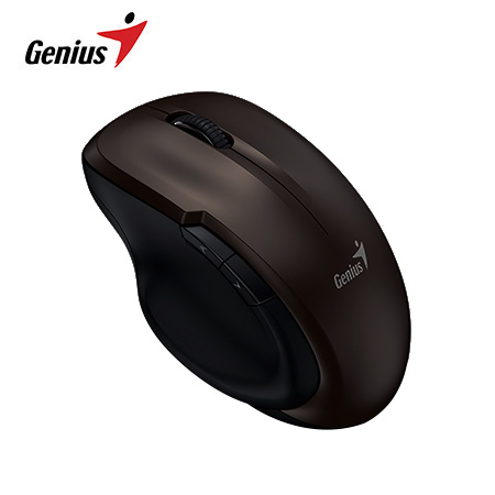 MOUSE GENIUS ERGO 8200S WIRELESS SILENT BLUEEYE 5-BOT ERGONOMICO CHOCOLATE (31030029403)